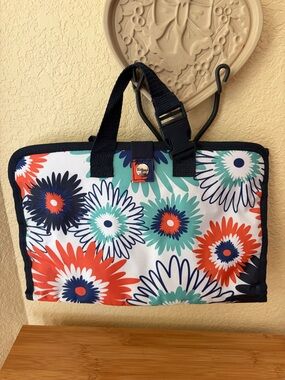 thirty-one Teal and Navy Hanging Makeup Organizer